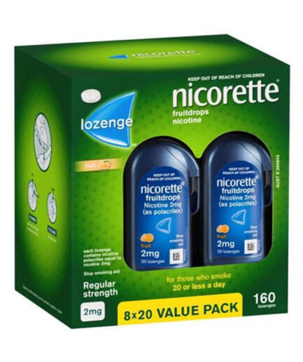 Nicorette ลูกอมเลิกบุหรี่ รสผลไม้