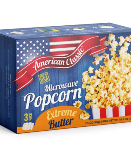 ป๊อปคอร์นรสเนยเอ็กซ์​ตรีม อเมริกันคลาสสิค ไมโครเวฟ