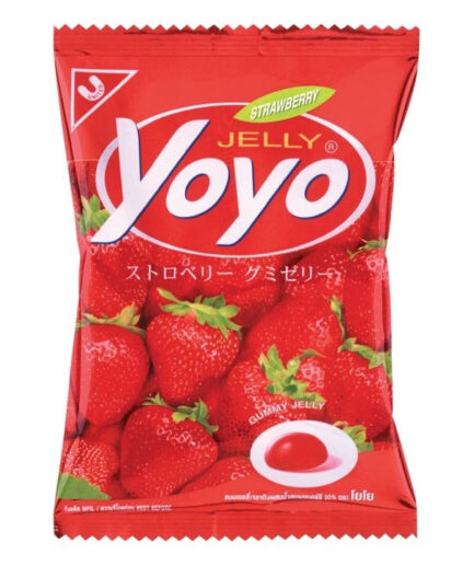 โยโย ขนมเยลลี่เจลาติน รสสตรอว์เบอร์รี่