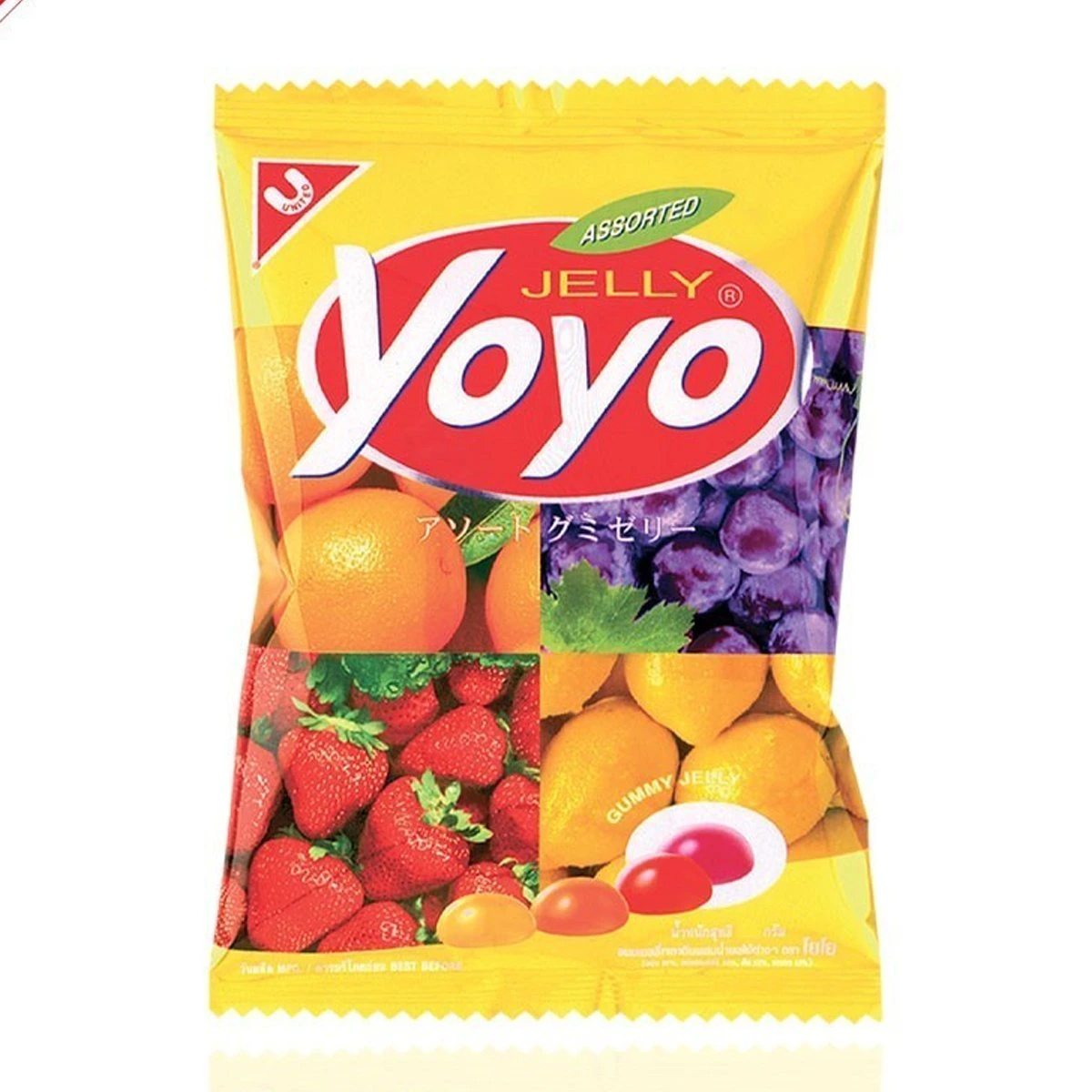 โยโย่ เยลลี่ รวมรสผลไม้